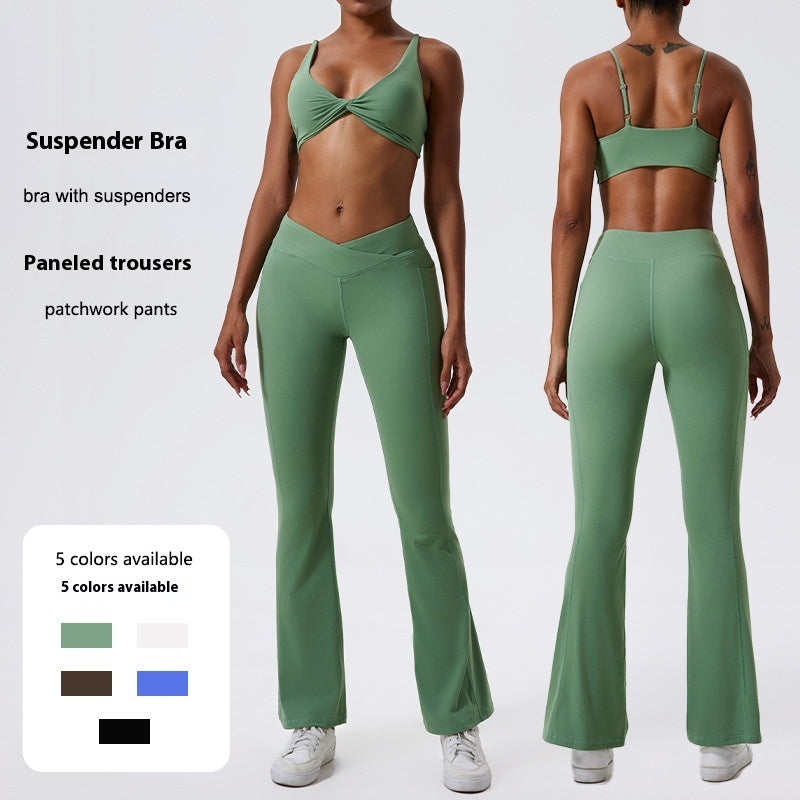 Outdoor Sports Workout Clothes Yoga Suit