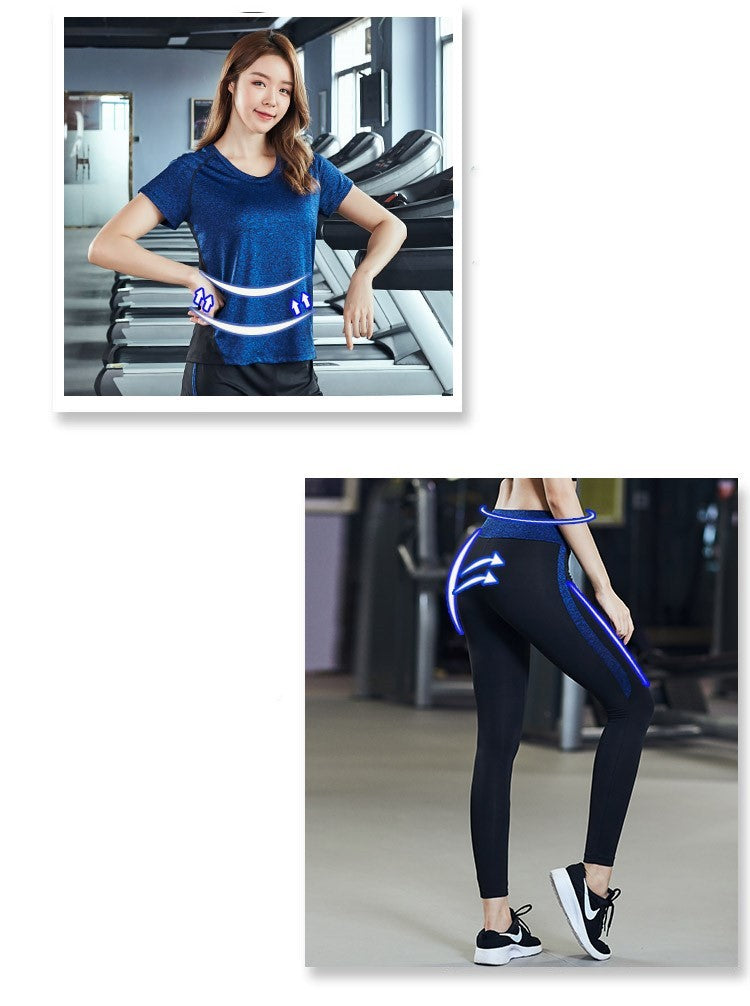 Large size yoga clothing gym sports suit