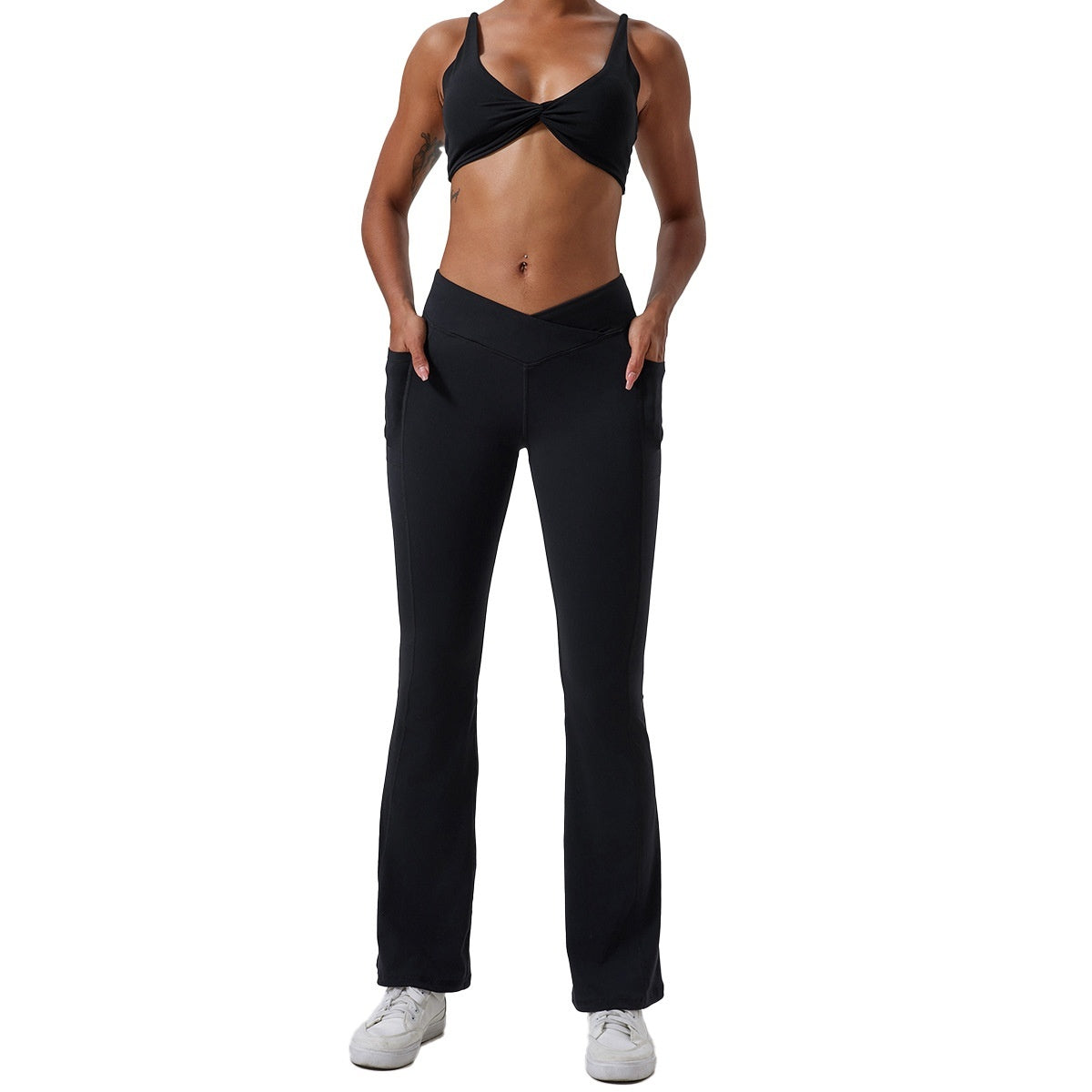 Outdoor Sports Workout Clothes Yoga Suit